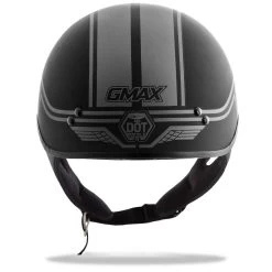 GMax GM65 Half Helmet 10 GMax GM65 Half Helmet -Motorcycle Riding Clothing gm65 half helmet twin matte black xs 3