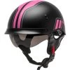 GMax HH65 Twin Half Helmet -Motorcycle Riding Clothing hh65 twin half helmet black pink h9651343