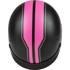 GMax HH65 Twin Half Helmet -Motorcycle Riding Clothing hh65 twin half helmet black pink h9651343 3