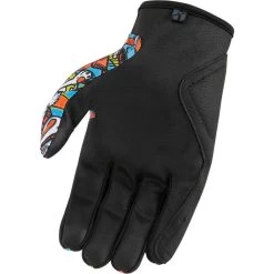 Icon Hooligan Redoodle Gloves -Motorcycle Riding Clothing hooligan redoodle gloves blue 3301 4420 1