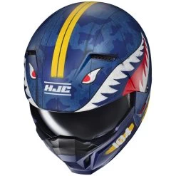 HJC I20 Call Of Duty Vanguard Helmet -Motorcycle Riding Clothing i20 call of duty vanguard helmet blue yellow 387234 2