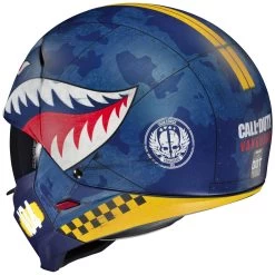 HJC I20 Call Of Duty Vanguard Helmet -Motorcycle Riding Clothing i20 call of duty vanguard helmet blue yellow 387234 4