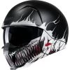 HJC I20 Scraw Helmet -Motorcycle Riding Clothing i20 scraw helmet semi flat black white 0103 1410