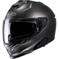 HJC I71 Solid Helmet -Motorcycle Riding Clothing i71 helmet semi flat titanium 0101 15305