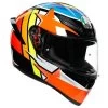 AGV K1 Rodrigo Helmet -Motorcycle Riding Clothing k1 rodrigo helmet orange blue 210281o1i0007xs