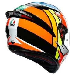 AGV K1 Rodrigo Helmet 9 AGV K1 Rodrigo Helmet -Motorcycle Riding Clothing k1 rodrigo helmet orange blue 210281o1i0007xs 3
