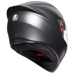 AGV K1 Solid Helmet -Motorcycle Riding Clothing k1 sv solid helmet matte black xs 0281o4i0 003 xs 3