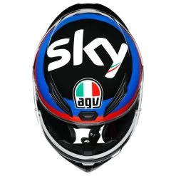AGV K1 Team VR46 Sky Racing Team Helmet -Motorcycle Riding Clothing k1 team vr46 sky racing team helmet blue black 210281o1i0008xs 6