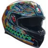 AGV K3 Rossi Winter Test 2018 Helmet -Motorcycle Riding Clothing k3 rossi winter test 2018 helmet green blue 2118381004001xs 2023 122029