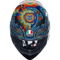 AGV K3 Rossi Winter Test 2018 Helmet -Motorcycle Riding Clothing k3 rossi winter test 2018 helmet green blue 2118381004001xs 7