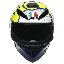 AGV K3 SV Bubble Helmet -Motorcycle Riding Clothing k3 sv bubble helmet yellow white blue 210301o2my007xs 3
