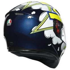 AGV K3 SV Bubble Helmet -Motorcycle Riding Clothing k3 sv bubble helmet yellow white blue 210301o2my007xs 4