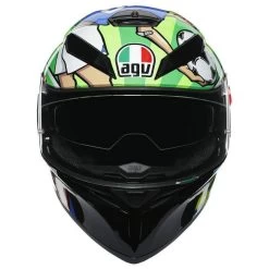 AGV K3 SV Rossi Mugello 2017 Helmet -Motorcycle Riding Clothing k3 sv rossi mugello 2017 helmet green 210301o0my009xs 3