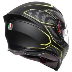 AGV K5 S Max Tornado Helmet -Motorcycle Riding Clothing k5 s tornado helmet black hi viz yellow s 210041o2hy021005 4