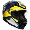 AGV K6 Joan Helmet -Motorcycle Riding Clothing k6 joan helmet black blue yellow 216301o2my012xs