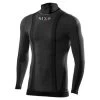 Sixs Youth Carbon Underwear Long Sleeve Turtleneck T-Shirt -Motorcycle Riding Clothing kids carbon underwear long sleeve turtleneck jersey black carbon 04