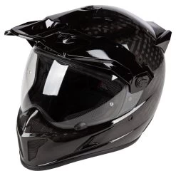 Klim Krios Karbon Adventure Helmet -Motorcycle Riding Clothing krios karbon adventure helmet gloss karbon black 3510 000 120 013