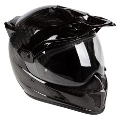 Klim Krios Karbon Adventure Helmet -Motorcycle Riding Clothing krios karbon adventure helmet gloss karbon black 3510 000 120 013 6