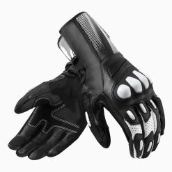 Revit Metis 2 Gloves -Motorcycle Riding Clothing metis 2 gloves black white fgs195 1600 s