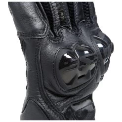 Dainese Mig 3 Leather Gloves -Motorcycle Riding Clothing mig 3 leather gloves black black 752 81481xxxs 6