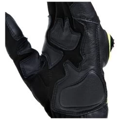 Dainese Mig 3 Leather Gloves -Motorcycle Riding Clothing mig 3 leather gloves black hi viz yellow 1815934 620 xxxs 8