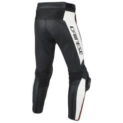 Dainese Misano Leather Pants 7 Dainese Misano Leather Pants -Motorcycle Riding Clothing misano leather pants black white hi viz red 1553697 n32 44 1
