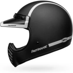 Bell Helmets Bell Moto-3 Fasthouse Old Road Helmet -Motorcycle Riding Clothing moto 3 fasthouse old road helmet black white 7152114 5