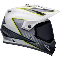 Bell Helmets Bell MX-9 Adventure MIPS Dalton Helmet -Motorcycle Riding Clothing mx 9 adventure mips dalton helmet white hi viz yellow 7136410