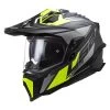 LS2 MX701 Explorer Carbon Focus Helmet -Motorcycle Riding Clothing mx701 explorer carbon focus helmet matte titanium hi viz yellow 701 2161