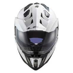 LS2 MX701 Explorer Solid Helmet -Motorcycle Riding Clothing mx701 explorer solid helmet gloss white 701 1021 3