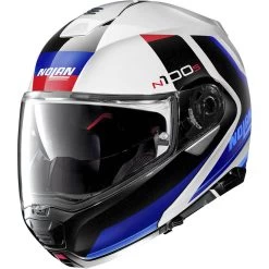 Nolan N100-5 Hilltop Helmet 10 Nolan N100-5 Hilltop Helmet -Motorcycle Riding Clothing n100 5 hilltop helmet metal white blue red n155275630495