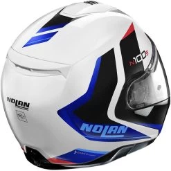 Nolan N100-5 Hilltop Helmet 13 Nolan N100-5 Hilltop Helmet -Motorcycle Riding Clothing n100 5 hilltop helmet metal white blue red n155275630495 3