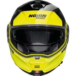 Nolan N100-5 Plus Distinctive Helmet -Motorcycle Riding Clothing n100 5 plus distinctive helmet gloss black yellow n1p5276150285 1