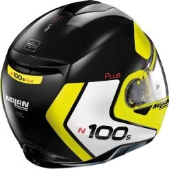 Nolan N100-5 Plus Distinctive Helmet -Motorcycle Riding Clothing n100 5 plus distinctive helmet gloss black yellow n1p5276150285 2