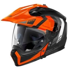 Nolan N70-2 X Decurio Helmet -Motorcycle Riding Clothing n70 2 x decurio helmet black orange 393538