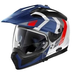 Nolan N70-2 X Decurio Helmet -Motorcycle Riding Clothing n70 2 x decurio helmet white blue red 393532