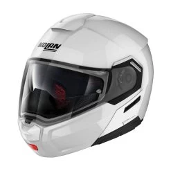 Nolan N90-3 Solid Helmet -Motorcycle Riding Clothing n90 3 solid helmet metal white 394584