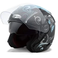 GMax OF77 Convertible Open Face Helmet -Motorcycle Riding Clothing of77 convertible open face helmet butterfly blue xs 1