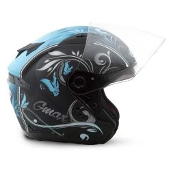 GMax OF77 Convertible Open Face Helmet -Motorcycle Riding Clothing of77 convertible open face helmet butterfly blue xs 2