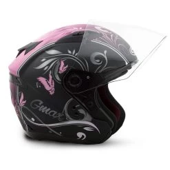 GMax OF77 Convertible Open Face Helmet -Motorcycle Riding Clothing of77 convertible open face helmet butterfly pink xs 2
