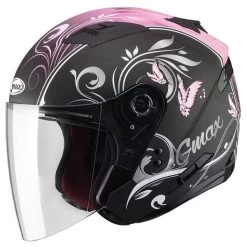 GMax OF77 Convertible Open Face Helmet -Motorcycle Riding Clothing of77 convertible open face helmet butterfly pink xs