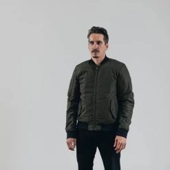 Roland Sands Palomar Jacket -Motorcycle Riding Clothing palomar jacket dark olive 02 00117 do 2 5