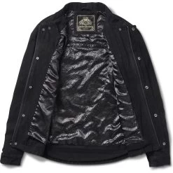 Roland Sands Pismo Riding Shirt -Motorcycle Riding Clothing pismo riding shirt black 02 00115 bk 2 3