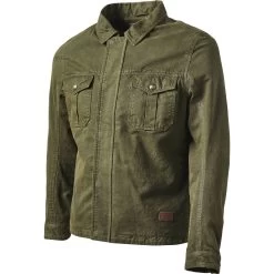 Roland Sands Pismo Riding Shirt -Motorcycle Riding Clothing pismo riding shirt dark olive 02 00115 rn 2