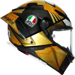 AGV Pista GP RR LE Mir Champion Helmet -Motorcycle Riding Clothing pista gp rr le mir champion helmet gold black 216031d9my012xs 2