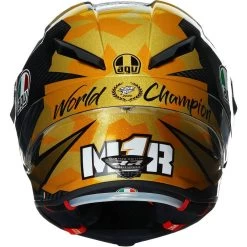 AGV Pista GP RR LE Mir Champion Helmet -Motorcycle Riding Clothing pista gp rr le mir champion helmet gold black 216031d9my012xs 4