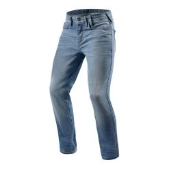 Revit Piston Jeans -Motorcycle Riding Clothing piston jeans light blue used fpj038 6311 28