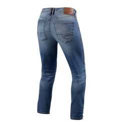 Revit Piston Jeans -Motorcycle Riding Clothing piston jeans medium blue used fpj038 6331 28 1
