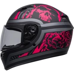 Bell Helmets Bell Qualifier Rebel Helmet -Motorcycle Riding Clothing qualifier rebel helmet matte black pink 7137178 4