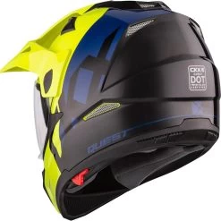 CKX Quest RSV Bull Helmet -Motorcycle Riding Clothing quest rsv helmet yellow black 513881 3